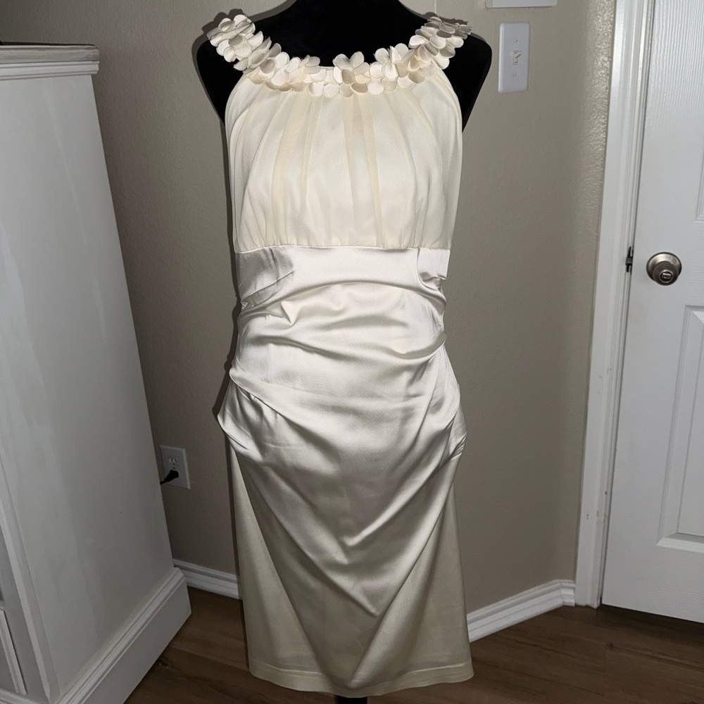 Elegant off-white gown